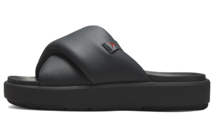 (WMNS) Air Jordan Sophia Slide Sports Slippers 'Off Noir Fire Red' DO8863-006