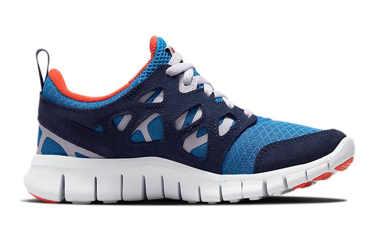 (GS) Nike Free Run 2 'Light Photo Blue Orange' DD0163-403