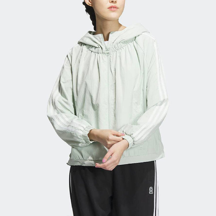 (WMNS) adidas Neo Basketball WindBreaker 6 'Green' IP7110
