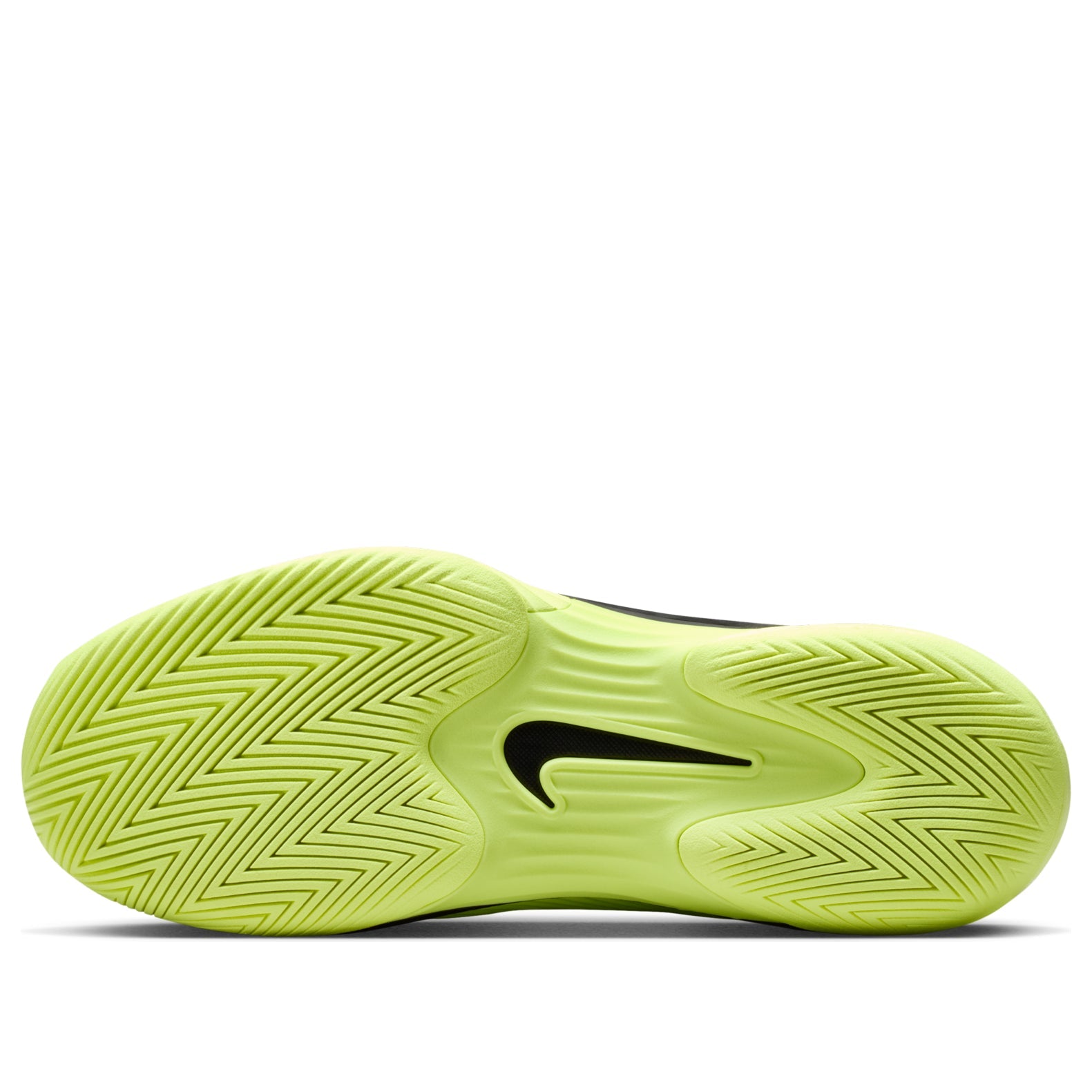 (WMNS) Nike Court Air Zoom Vapor 12 HC 'Black Light Lemon Twist Blue Ribbon Heather' IB6554-001