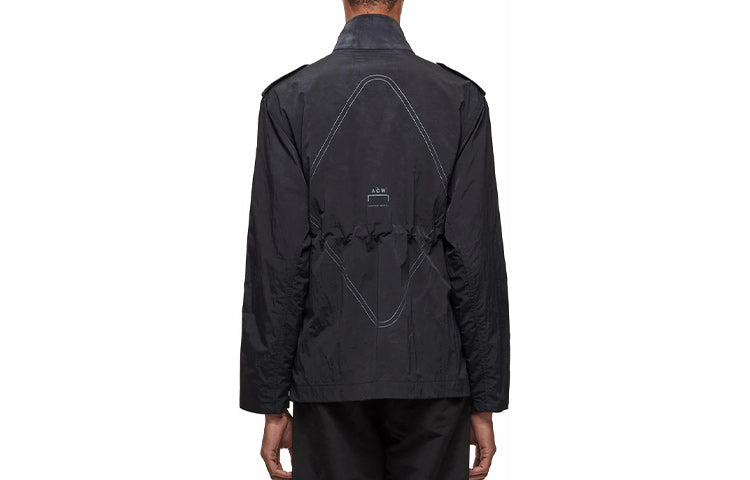 Men's A-COLD-WALL* Navy Blue Jacket ACWMO018DRT-BLK
