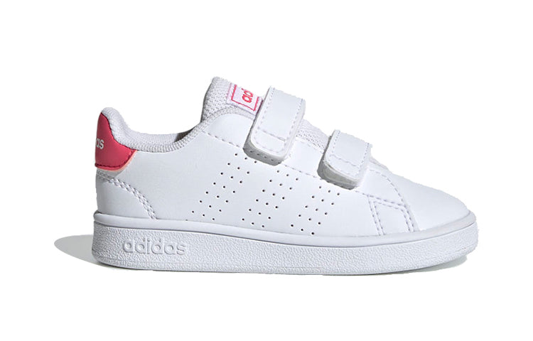 (TD) adidas Advantage J 'White Pink' EF0300