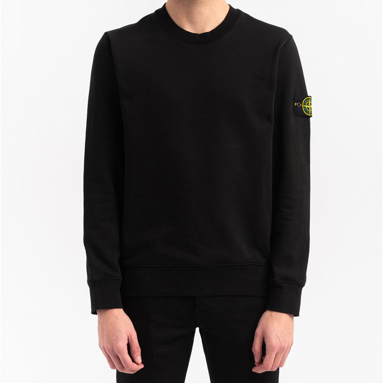 STONE ISLAND Long Sleeves T-Shirt 'Black' 721563051-V0029