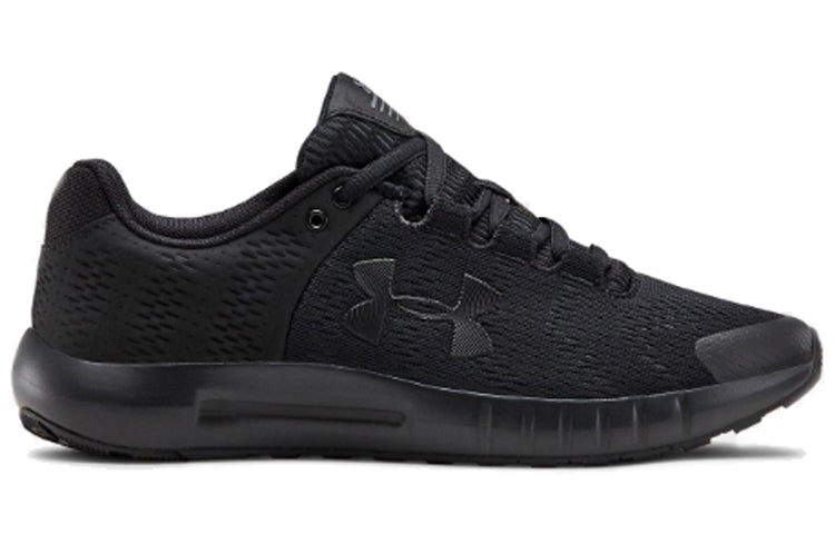 (WMNS) Under Armour Micro G Pursuit 'Black' 3021969-001