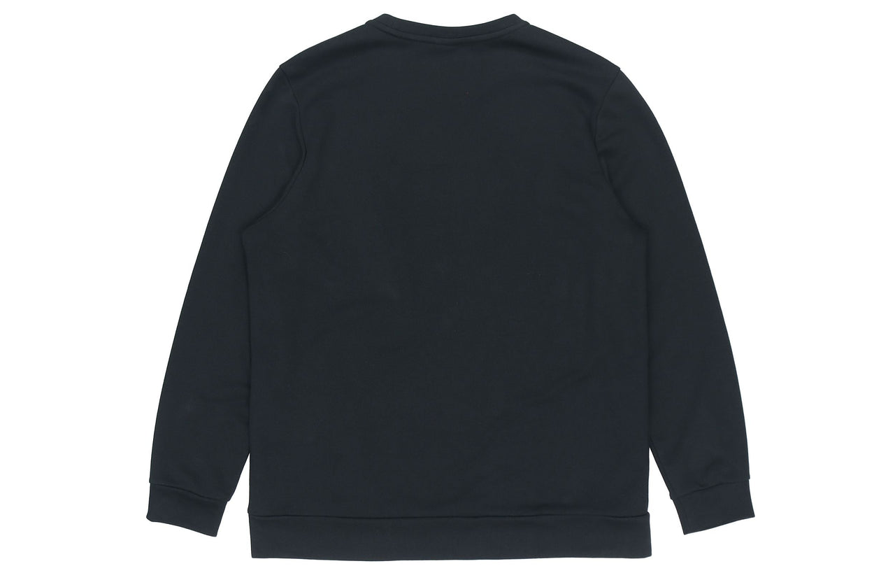 Nike Df Ls Crw Casual Sports Knit Pullover Black CZ7396-010
