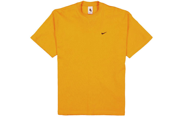 Nike Air x Kim Jones Crossover Logo Alphabet Printing Round Neck Short Sleeve US Edition Couple Style Orange DC9986-804