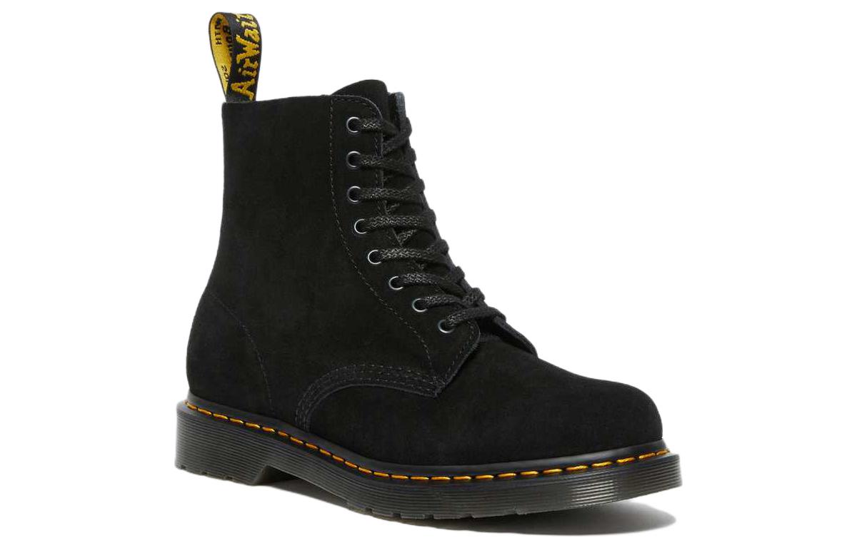 (WMNS) Dr.Martens 1460 Pascal Suede Lace Up Boots 'Black E H Suede+E H Suede Mb' 27457001
