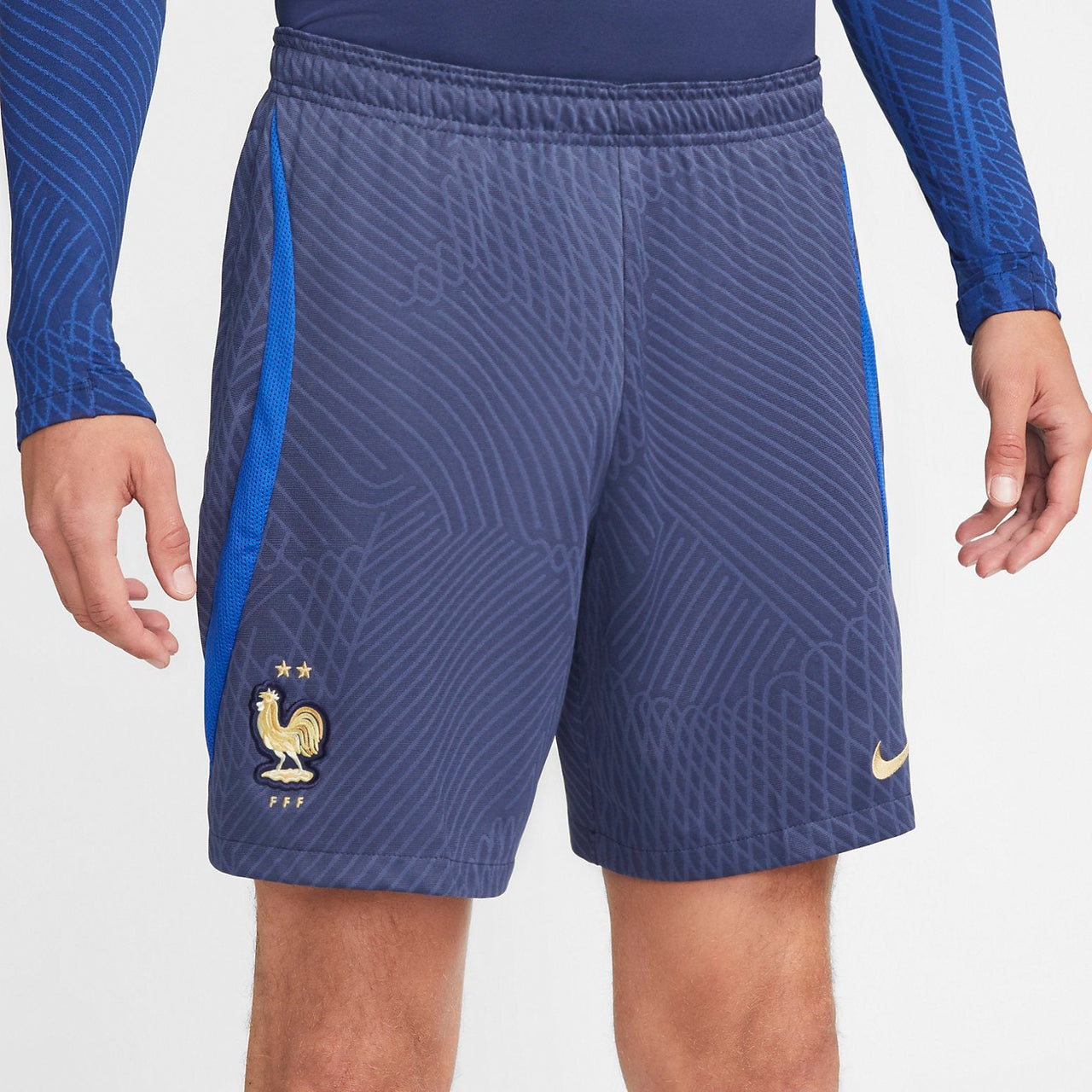 Nike Dri-FIT FFF Strike Knit Football Shorts 'Navy' DH6469-412