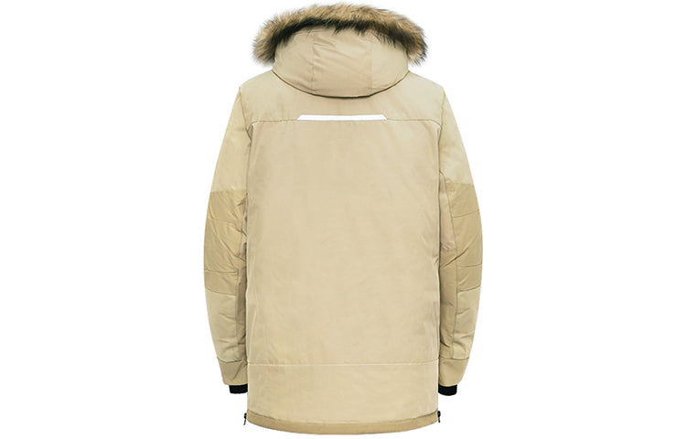 New Balance Lifestyle Cargo Parka Jacket 'Beige' NP943051-BEI