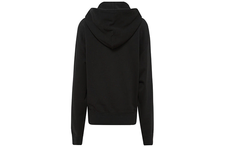 (WMNS) KENZO SS21 Tiger Head Embroidered Long Sleeves Hoodie Black FB52SW7824XG-99