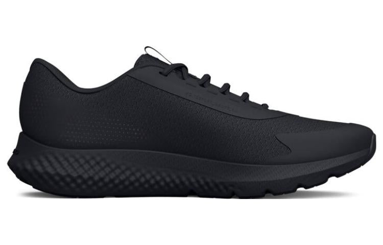 (WMNS) Under Armour Charged Rogue 3 Storm 'Triple Black' 3025524-001