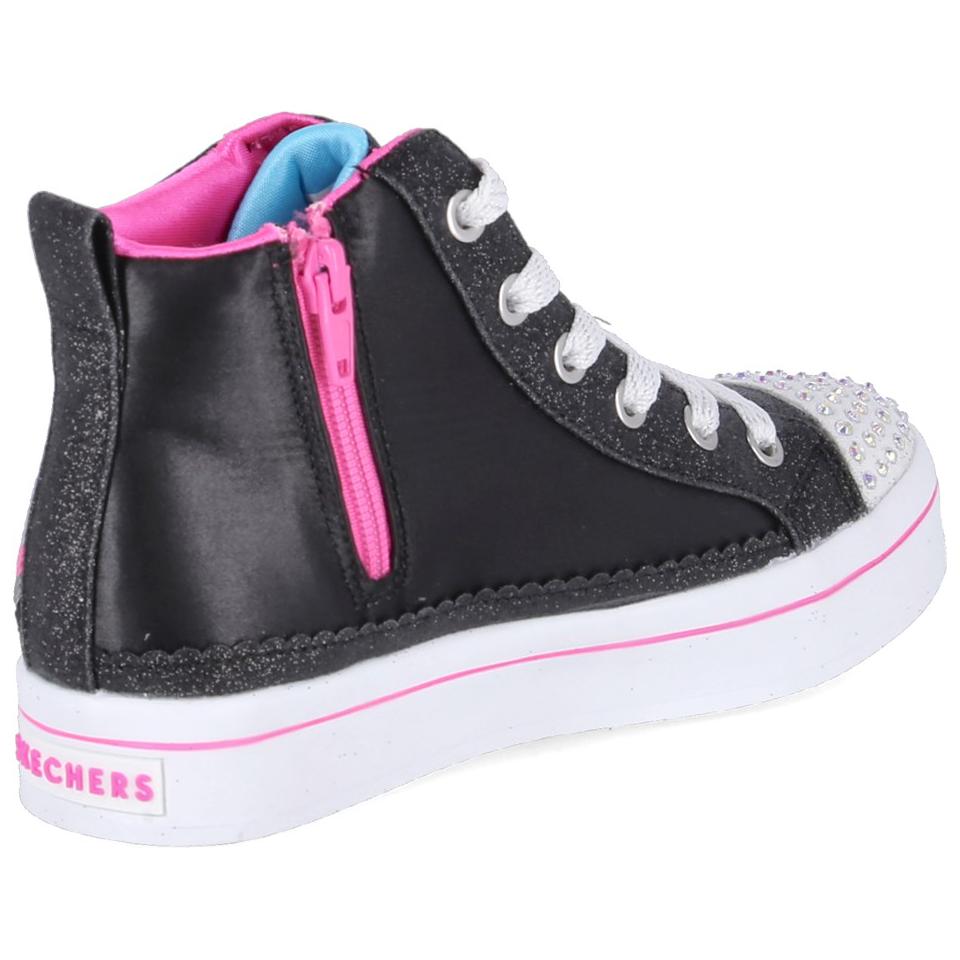 (GS) Skechers Twi-Lights 2.0 - Heartbeatz Shoes 'Black Multi' 314544L-BKMT