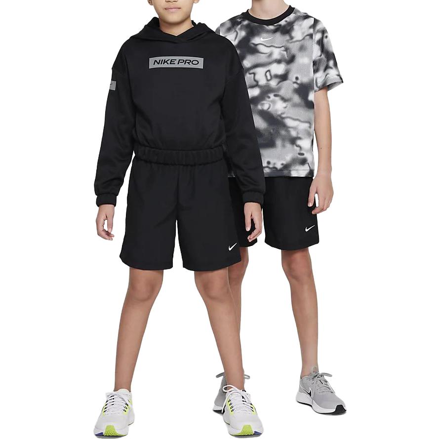 (GS) Nike Multi Dri-FIT Training Shorts 'Black White' DX5382-010
