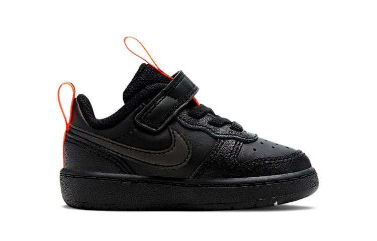 (TD) Nike Court Borough Low 2 SE 'Black Total Orange' CT3963-001