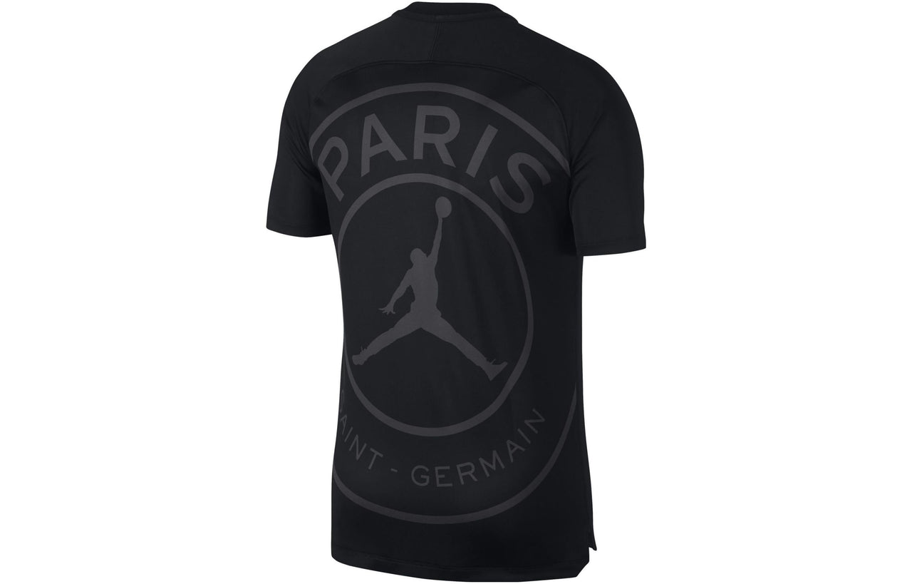 Air Jordan x PSG Training T-Shirt Dry Squad GX 2.0 'Black' AJ2396-011