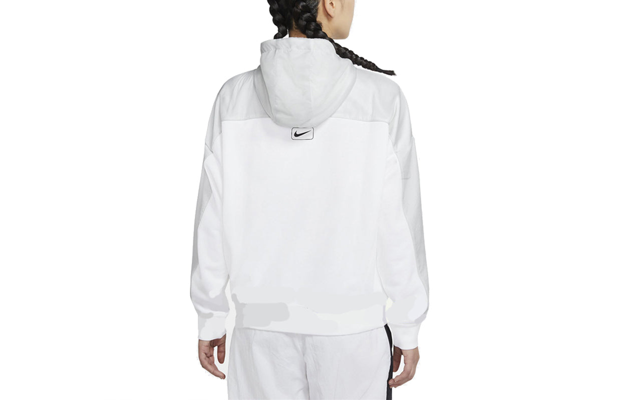 (WMNS) Nike Printing Sports Hooded Jacket White CZ8865-100