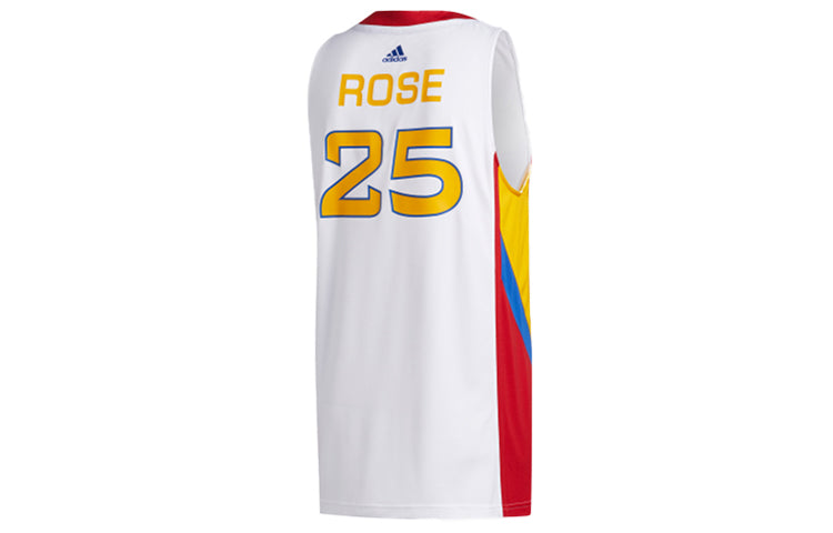 adidas D Rose McDonald's All American Swingman Jersey White GJ0073