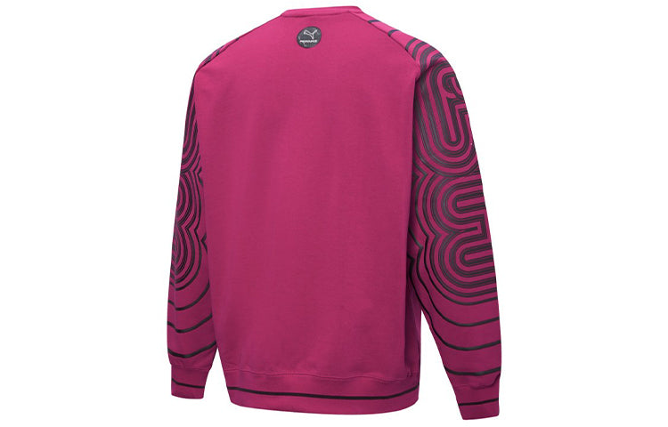 PUMA x PRONOUNCE Unisex Round-neck Sweatshirt Red 534033-75