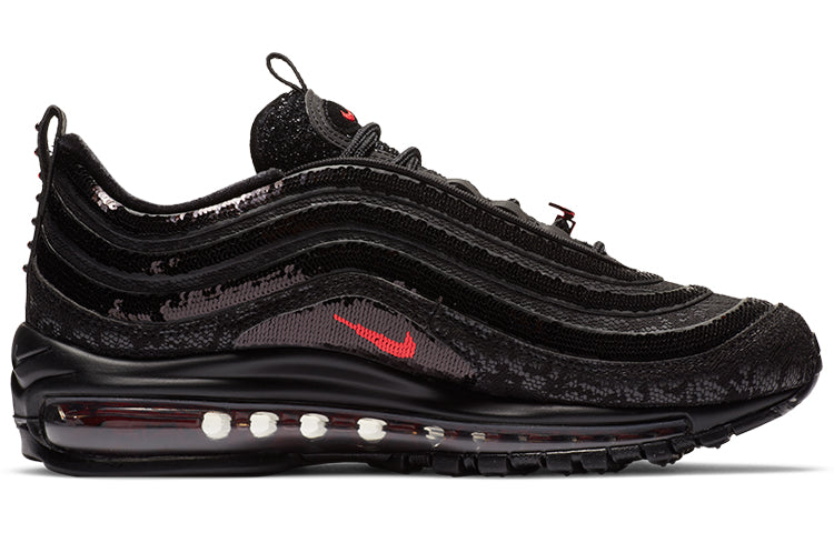 (WMNS) Nike Air Max 97 'Black Sequin Black Red' DC1709-060