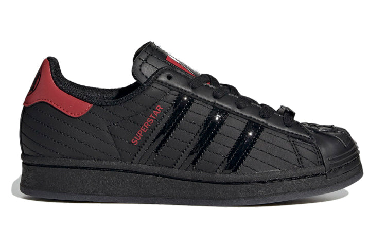 (GS) adidas x Star War Superstar J 'Black Red' FY0130