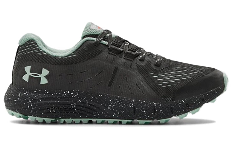 (WMNS) Under Armour Charged Bandit Trail 'Black Green' 3021968-100