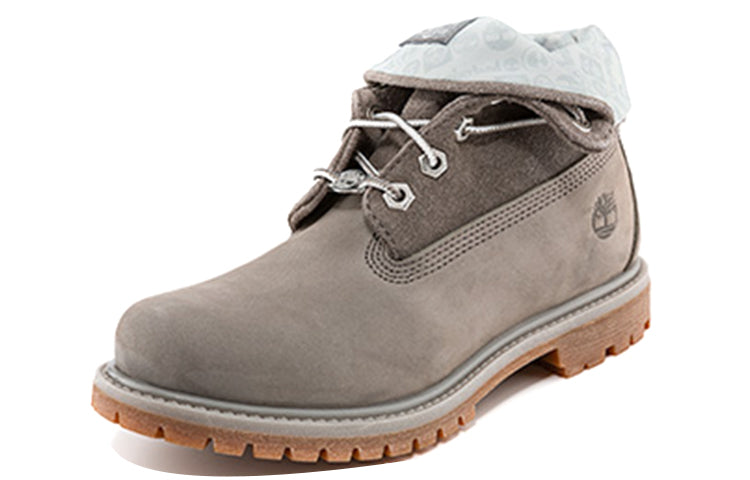 (WMNS) Timberland Roll Top Boots Basic 'Medium Grey with Light Grey' A44S3W