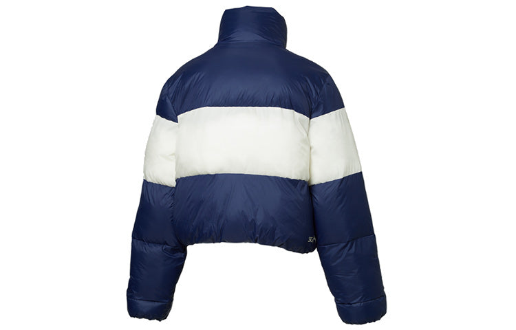 (WMNS) PUMA x Selena Gomez Colorblock Puffer Jacket 'Blue White' 597014-01