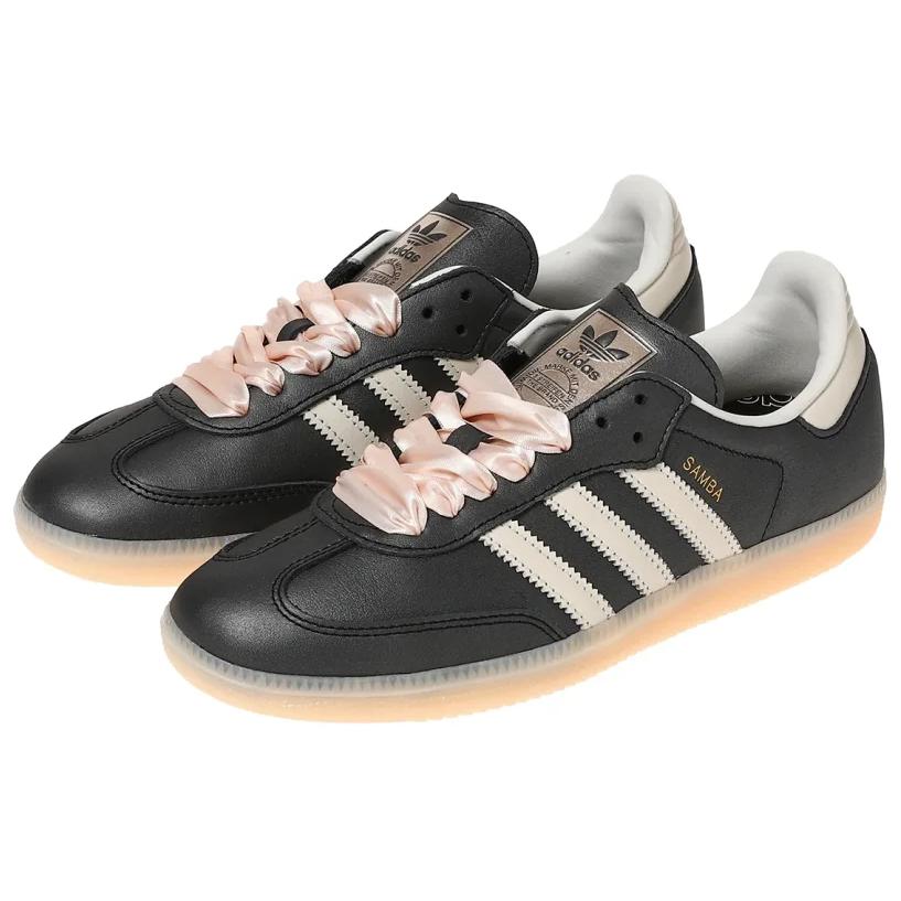 (WMNS) adidas Originals Samba OG 'Black Beige' IH8047
