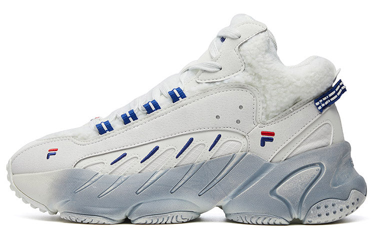 (WMNS) FILA FUSION ADE mid Sneakers 'White Blue' T12W041106FVG