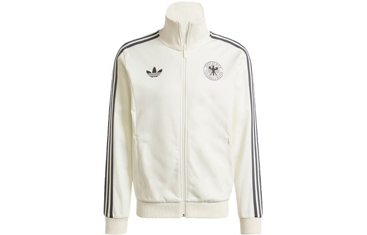 adidas Germany Beckenbauer Track Top Asia Sizing 'White' IU2100