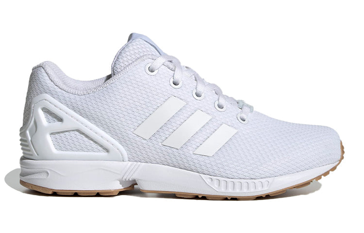(GS) adidas originals ZX Flux J 'White Brown' EH3172