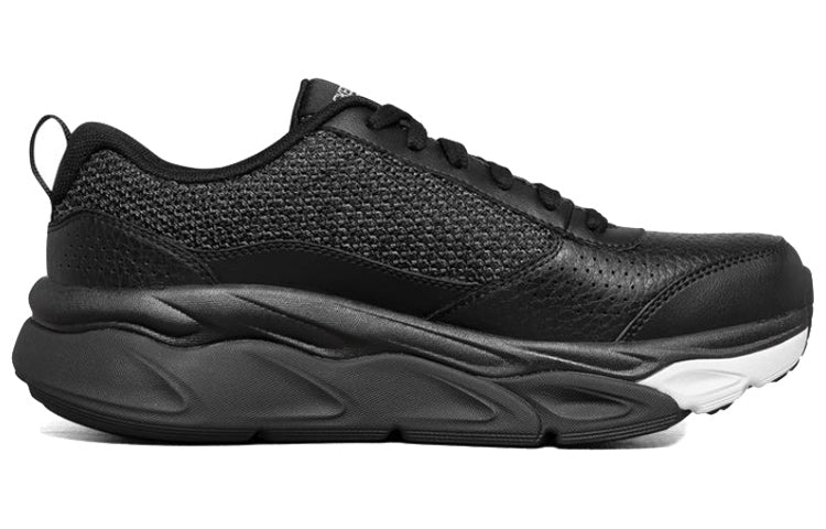 (WMNS) Skechers Max Cushioning Ultimate Sports Shoes Black/White 128047-BKW