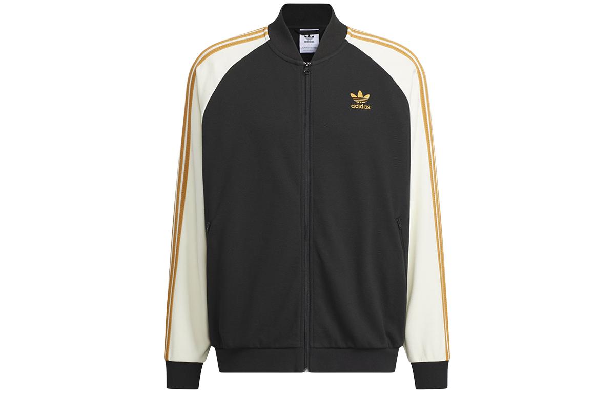 adidas Originals DKN SST Jacket Asia Sizing 'Black White' IX4240