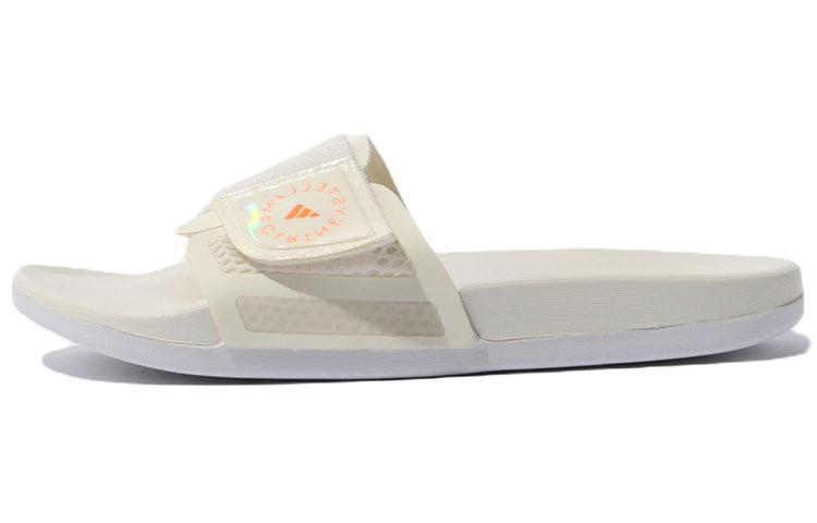 (WMNS) adidas Stella McCartney x Slide 'Off White Signal Orange' GX3119