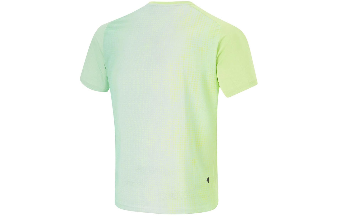 Li-Ning Graphic Quick-Drying Running T-shirt 'Neon Green' ATSU191-3