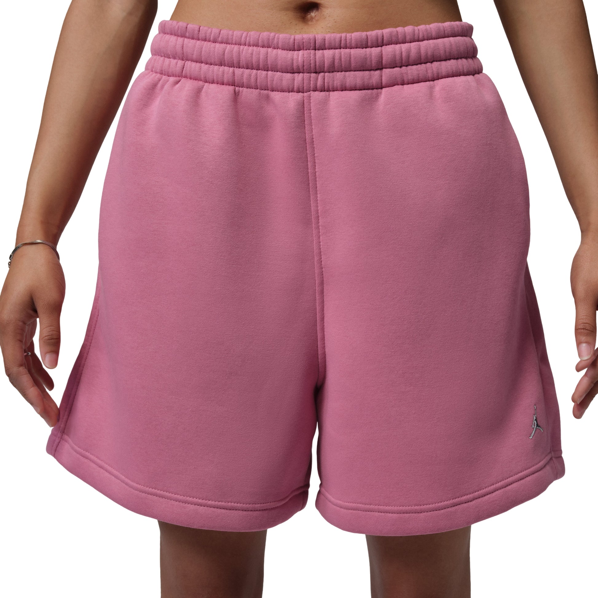 (WMNS) Jordan Brooklyn Shorts 'Desert Berry' IM7320-667