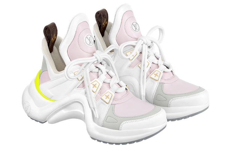 (WMNS) LOUIS VUITTON Archlight 1.0 Sneakers 'White Pink Grey' 1AACND