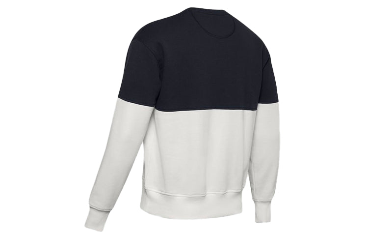 Men's Under Armour Fleece Training Sports Black White 1351094-112