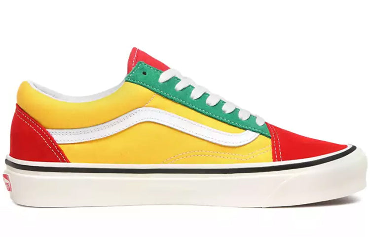 Vans Old Skool 36 DX 'Red Emerald Yellow' VN0A38G2XFM