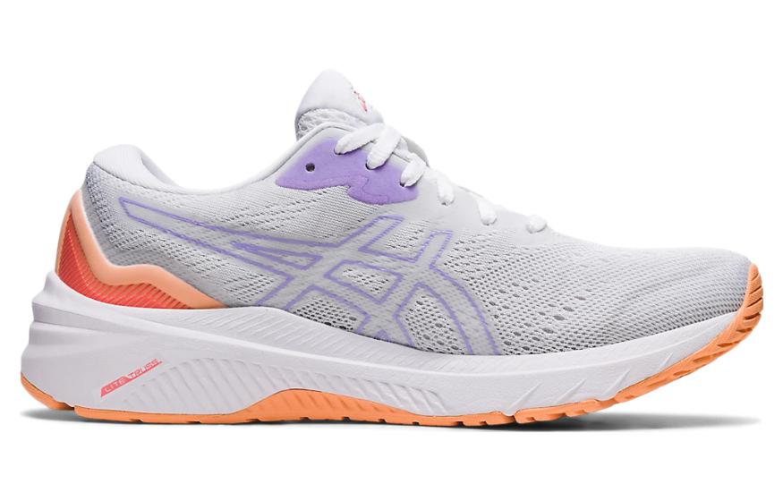 (WMNS) ASICS GT-1000 11 'White Violet Peach' 1012B197-102