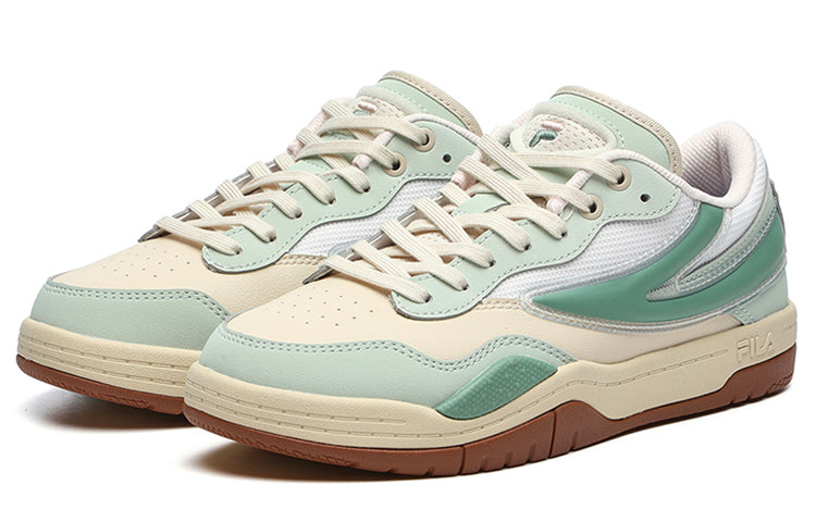 (WMNS) FILA FUSION T88 SKB Skate Shoes 'Green Beige' T12W228215FAR