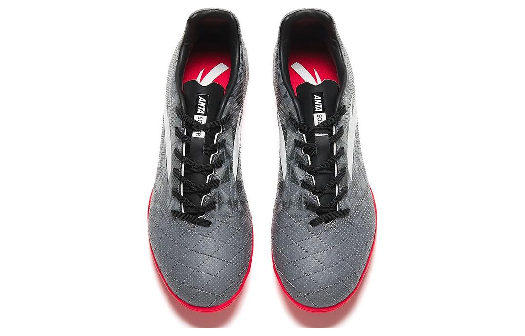 ANTA TF Soccer Shoes 'Grey Red' 912332201-3