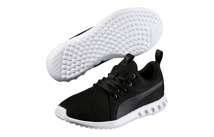 (WMNS) PUMA Carson 2 Low-top Running Shoes Black/White 190038-04