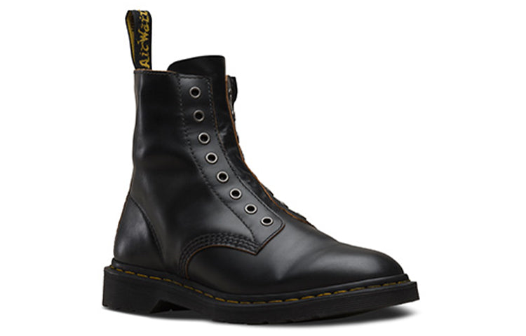 Dr. Martens 1460 Laceless Martin boots Couple Style Black 24555001
