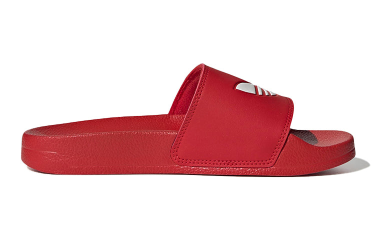 (PS) adidas originals Adilette Lite J 'Red' FU9179