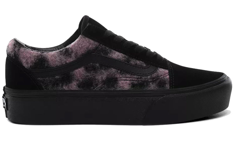 Vans MIX LEOPARD OLD SKOOL PLATFORM Black/Purple Pink VN0A3B3UTRE