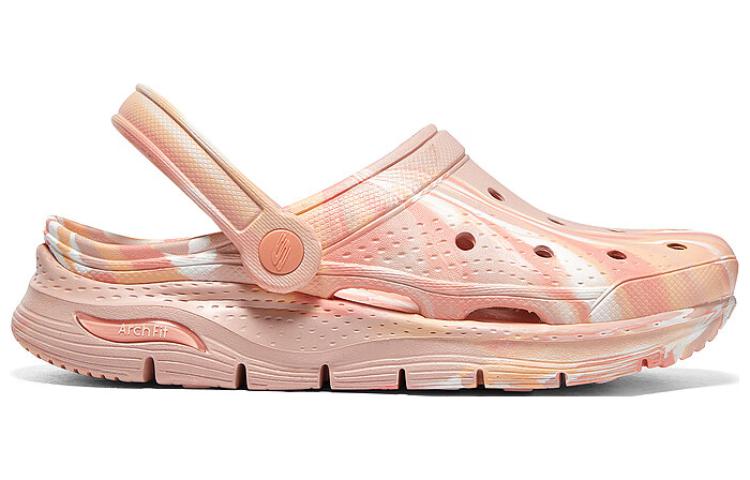 (WMNS) Skechers Foamies Arch Fit 'Pink Marble' 111403-PCH