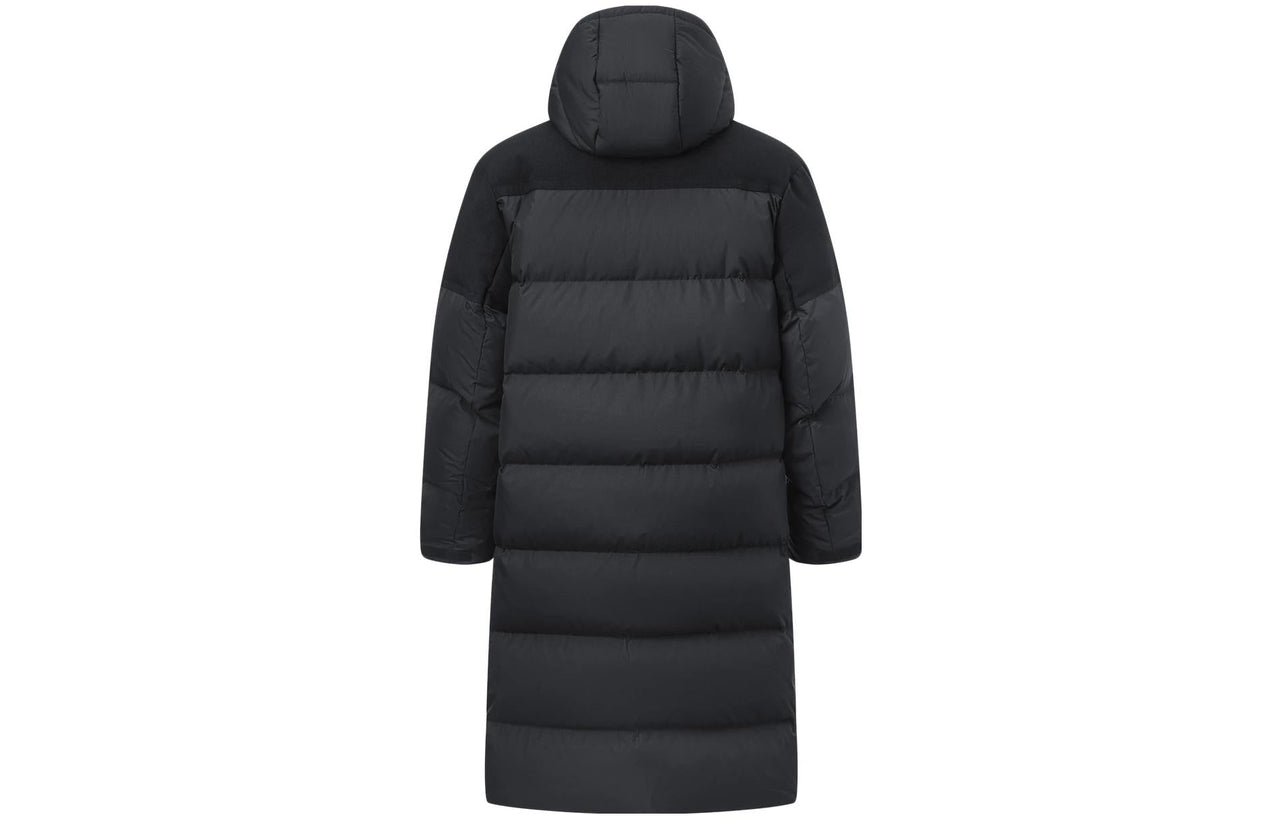 Li-Ning Winter Warm Long Down Jacket 'Black' AYMT069-1