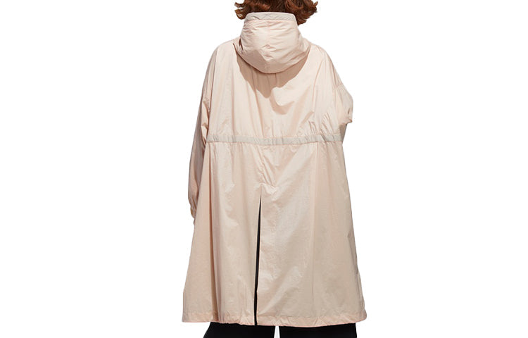(WMNS) adidas Casual Sports Hooded Jacket Pearl Pink GF0120