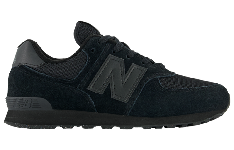 (WMNS) New Balance 574 Shoes 'Triple Black' GC574EVE